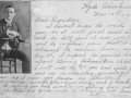 Arthur Manwaring post card to his grandmother Sarah while serving his mission in England.jpg