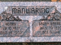 Henry Manwaring and Sarah Barber headstone.jpg