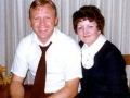 Brett and Sue Manwaring. Picture taken at Marvin and Lorraine Wray's home in 1975 at a cousin's party.