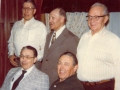 Left to right back row: Marvin, Elmer, Reed. Front row: Rondo, Holley. Spring 1980