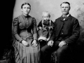 Herbert and Clarissa Manwaring and child. I assume the child is their oldest Hyrum. Picture from George Edward Anderson Collection website: http://contentdm.lib.byu.edu/u?/GEA,11878Courtesy, L.Tom Perry Special Collections, Harold B. Lee Library,Brigham Young University, Provo, UT 84602