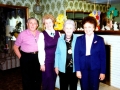 Left to right: Holley, Wanda, Marie, Lorraine. Picture taken at Holley's home.