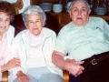 August 12, 2000 at Holley's house. Lorraine, Marie, Holley